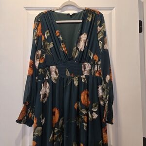 SOLD Baltic Born Olivia Emerald Floral 2xl